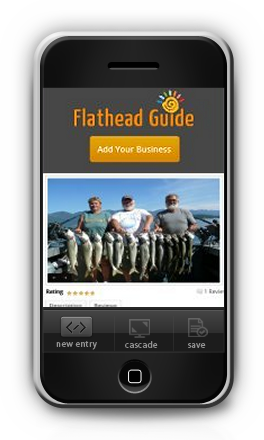 Flathead Guide is a mobile marketing solution