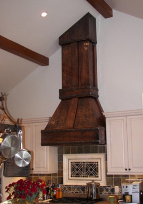 CMT Fabrication - Copper Range Hood